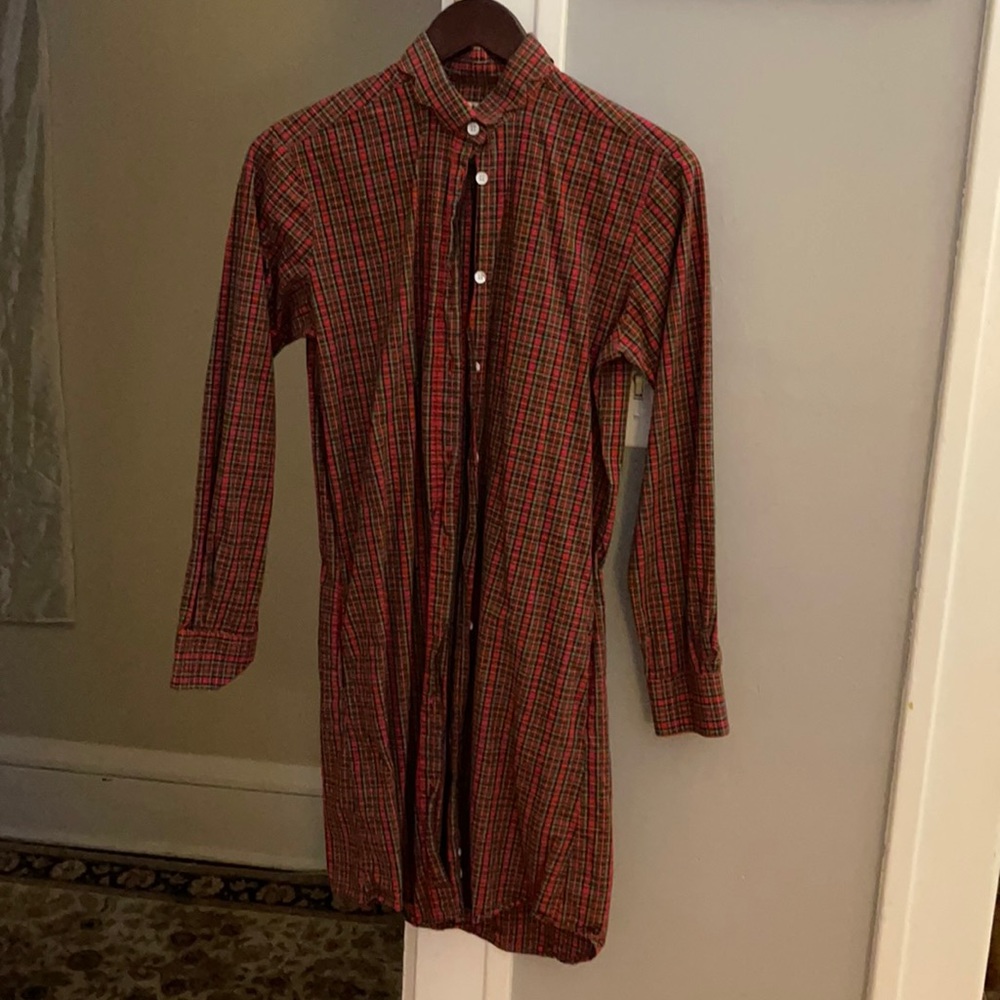 Kiel James Patrick KJP scallop Oxford dress size small